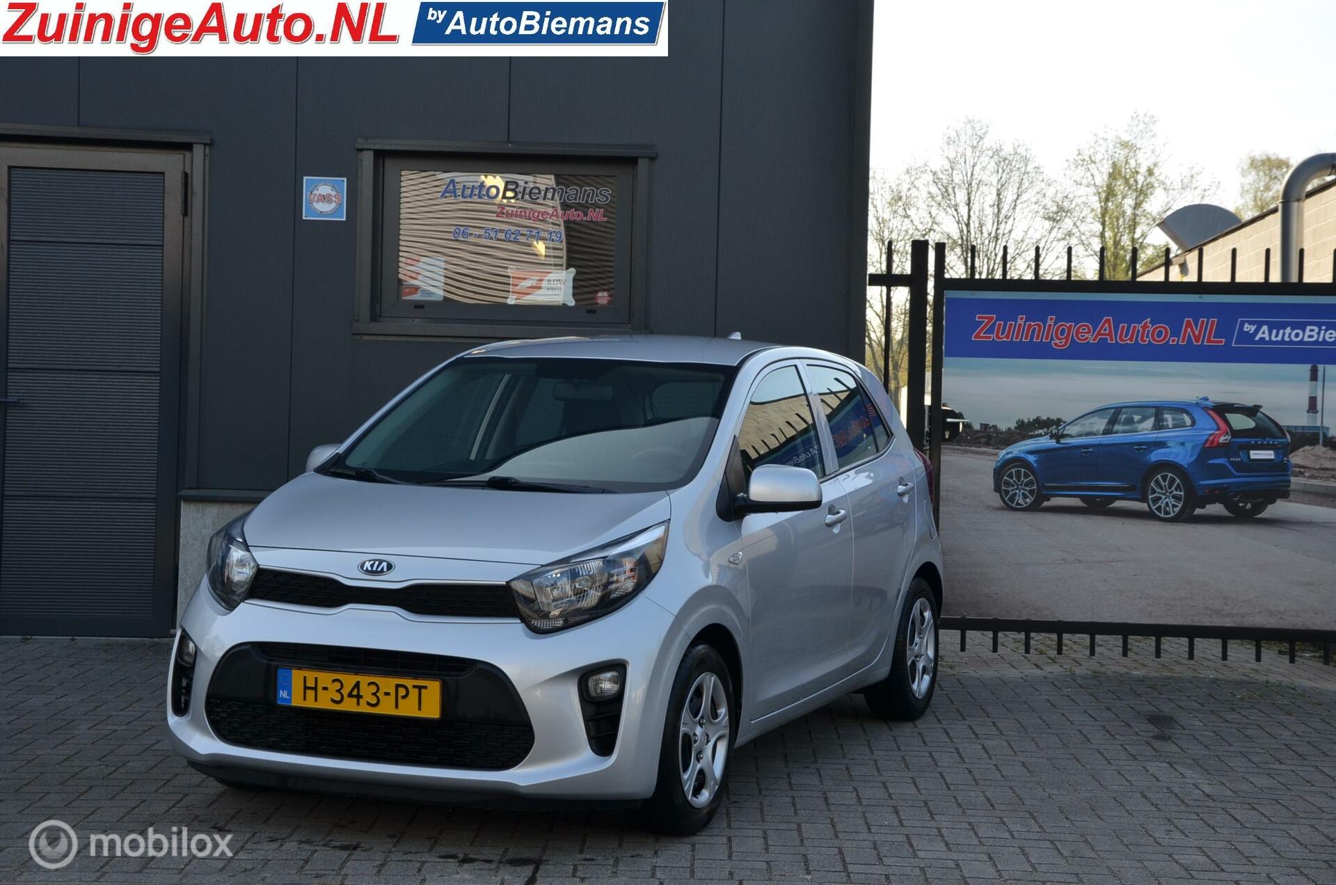 Kia Picanto 1.0i Apple Carplay  Camera Airco 1e eign. 2020 - voorkant