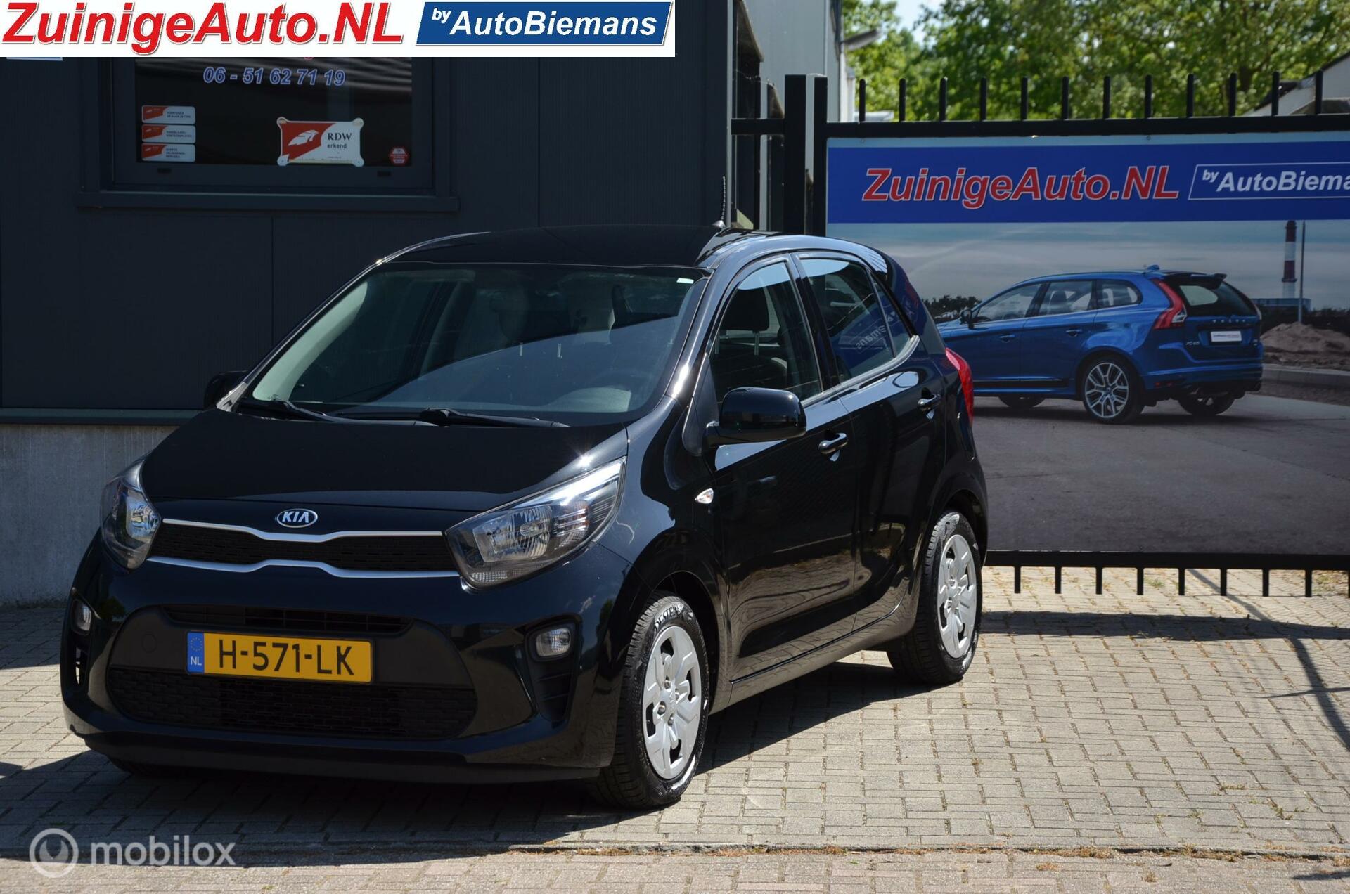 Kia Picanto 1.0i ComfortLine Cruisecontrole Pioneer 1eEignaar 2020 - voorkant