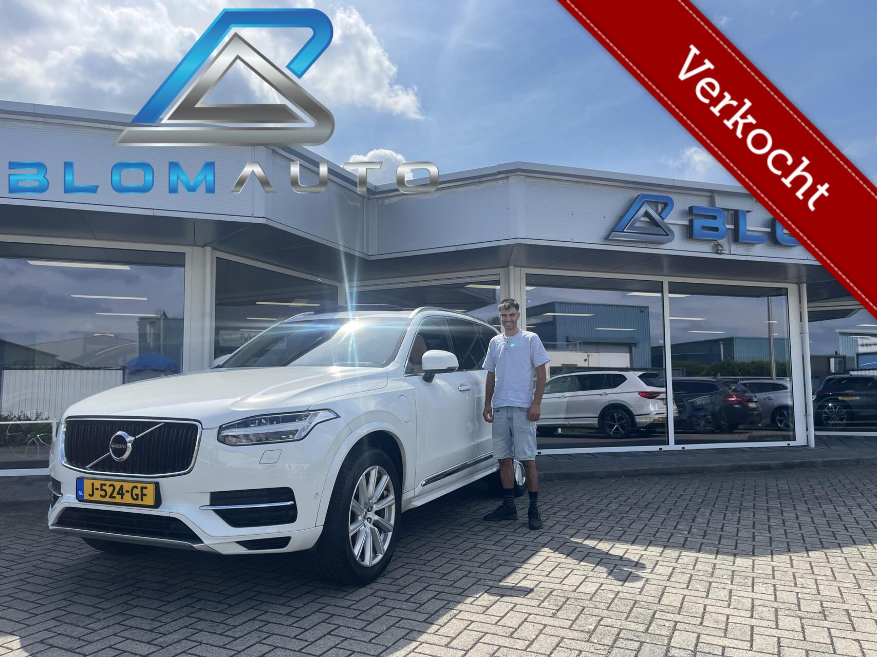 Volvo Xc90 2.0 T8 AWD Inscription 408PK PANO+TREKH+HEADUP 2016 - voorkant