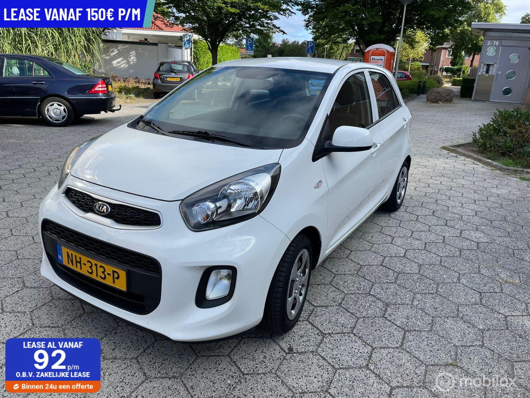 Kia Picanto 1.0 CVVT N.AP AIRCO ELEK RAMEN NW APK ZEER NETJES 2017 - voorkant