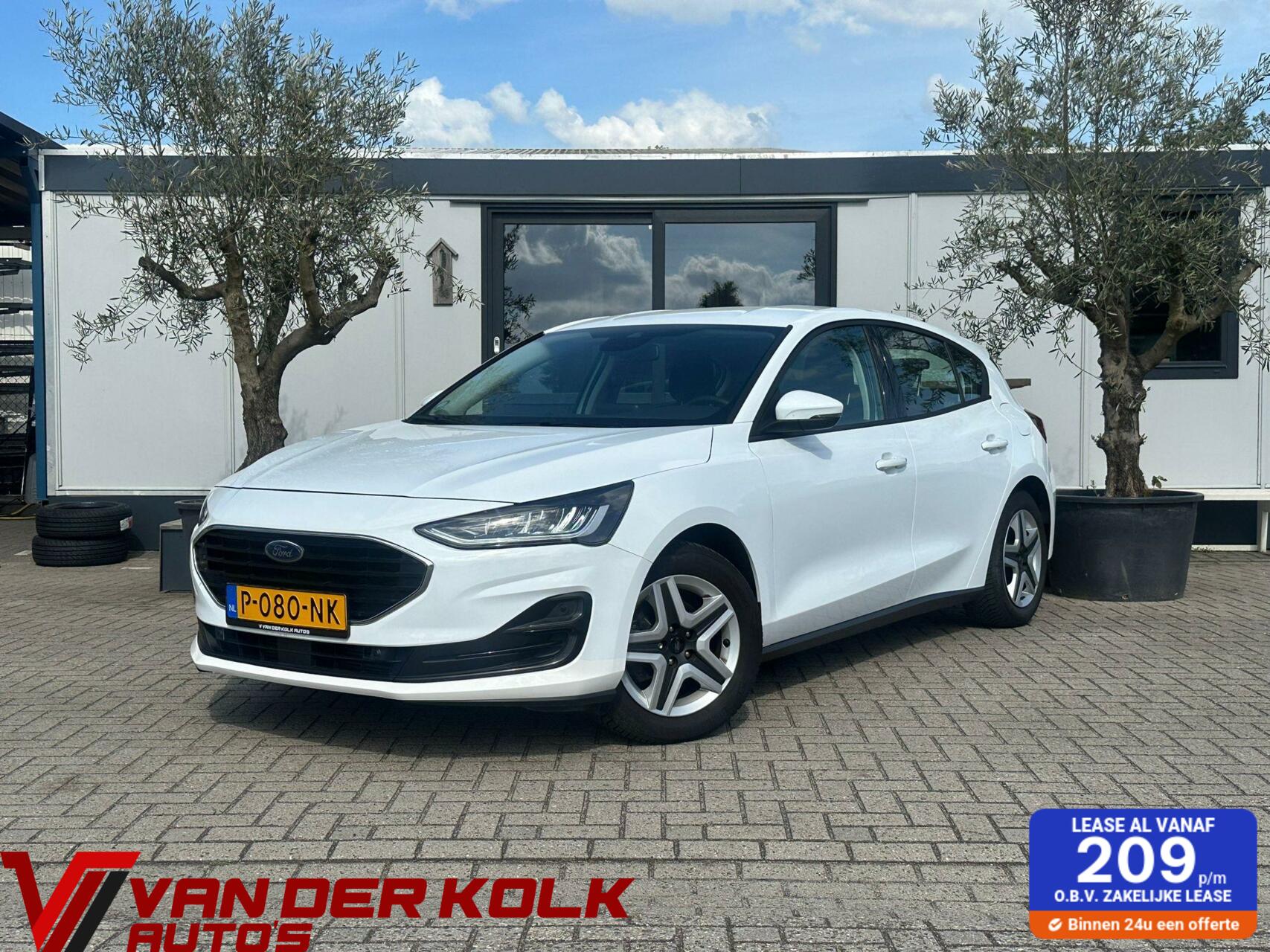 Ford Focus 1.0 EcoBoost Hybrid Titanium Vignale LED CarPlay Navi Cruise 2022 - voorkant
