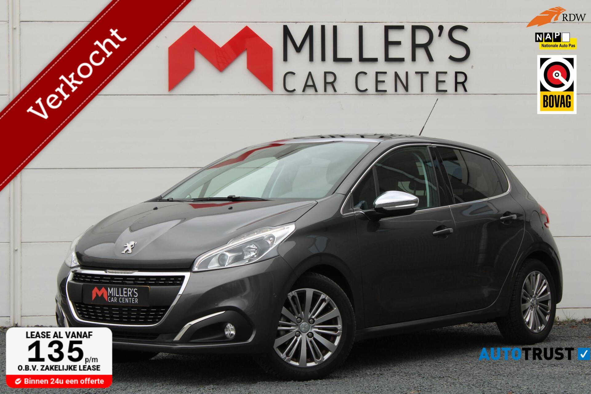 Peugeot 208 1.2 PureTech 110 PK CAMERA CARPLAY NAVI CRUISE 2018 - voorkant