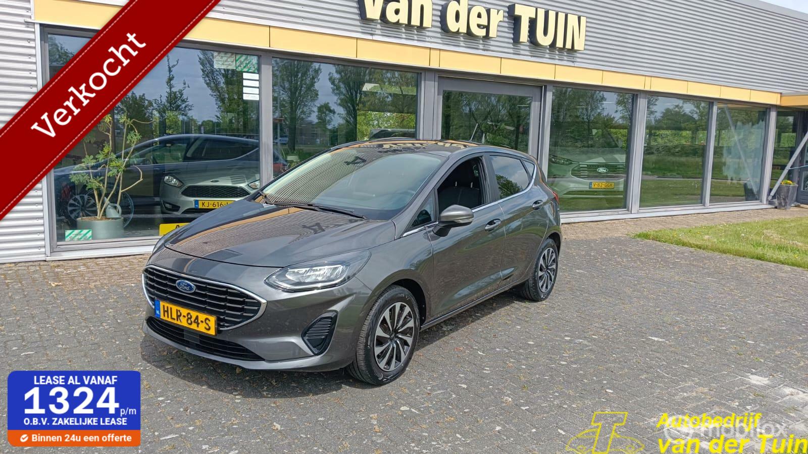 Ford Fiesta 1.0 EcoBoost Titanium 2022 - voorkant