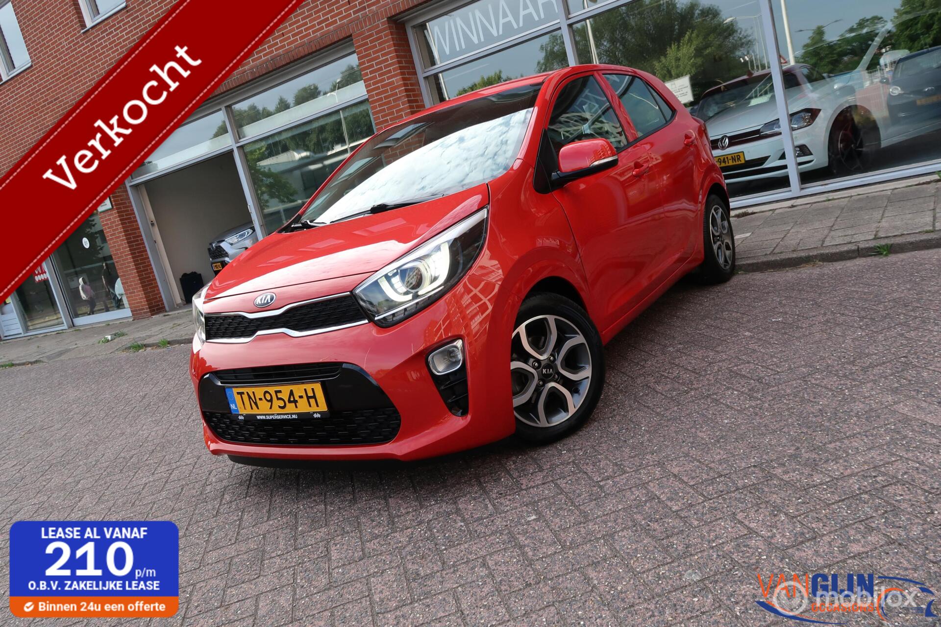 Kia Picanto 1.2 CVVT DynamicPlusLine Automaat Carplay 2018 - voorkant