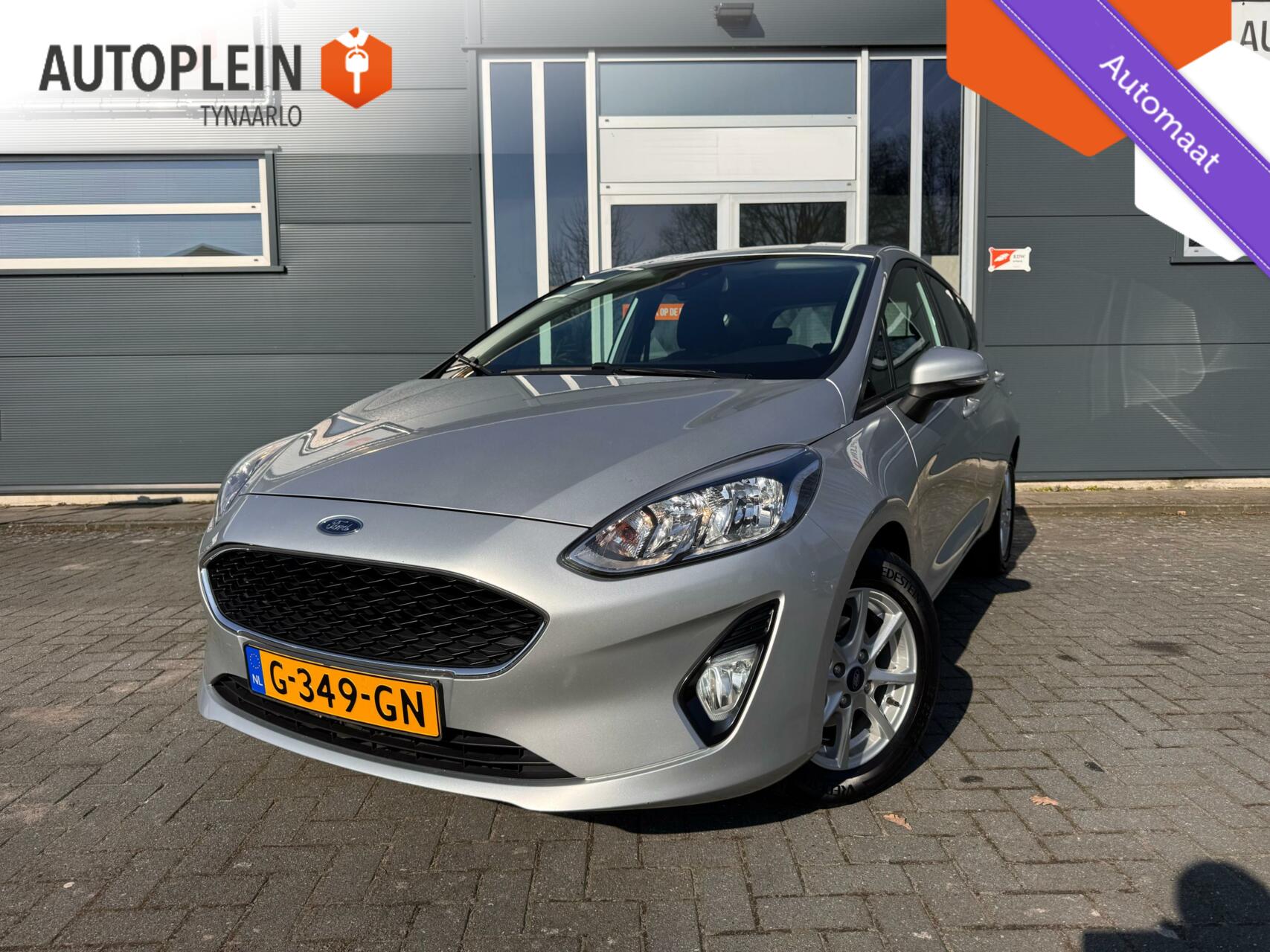 Ford Fiesta 1.0 EcoBoost Titanium Automaat|*Clima*|Carplay|PDC|Cruise|Dealeronderhouden|Stoelverwarming| 2018 - voorkant
