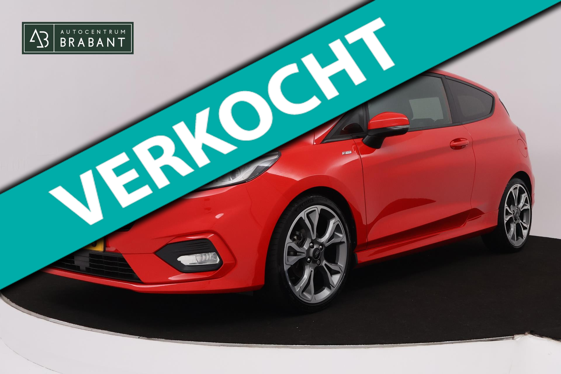 Ford Fiesta 1.0 EcoBoost ST-Line 2018 - voorkant
