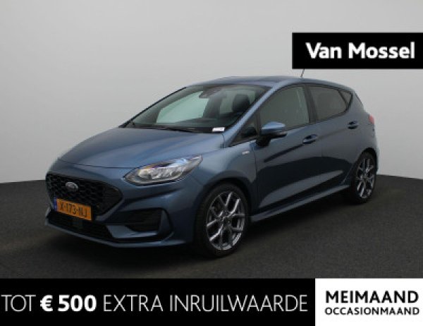 Ford Fiesta 1.0 EcoBoost Hybrid ST-Line 2023 - voorkant