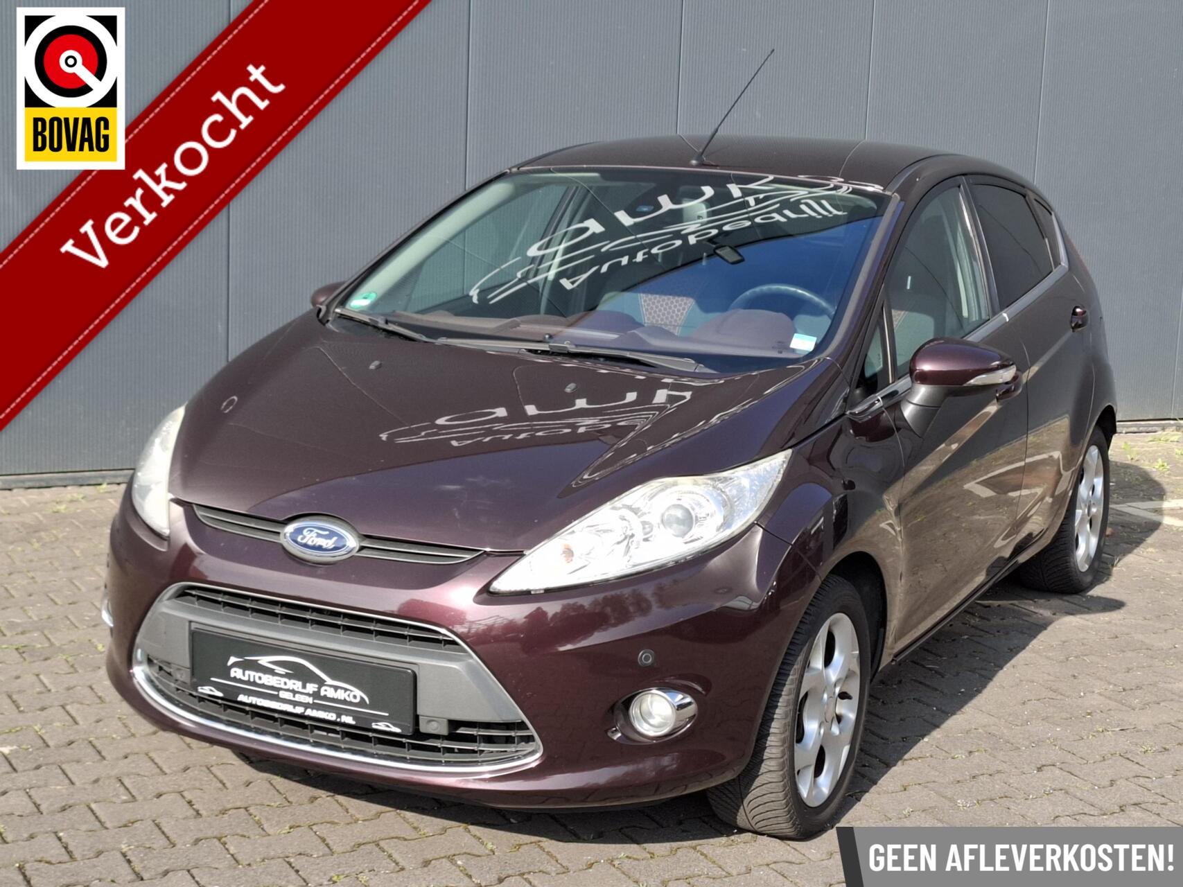 Ford Fiesta 1.4 Titanium / AIRCO / PARK. SENS. / VOORRUIT VERW. 2009 - voorkant