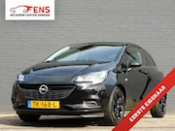 Opel Corsa 1.4 Black Edition 2018 - voorkant