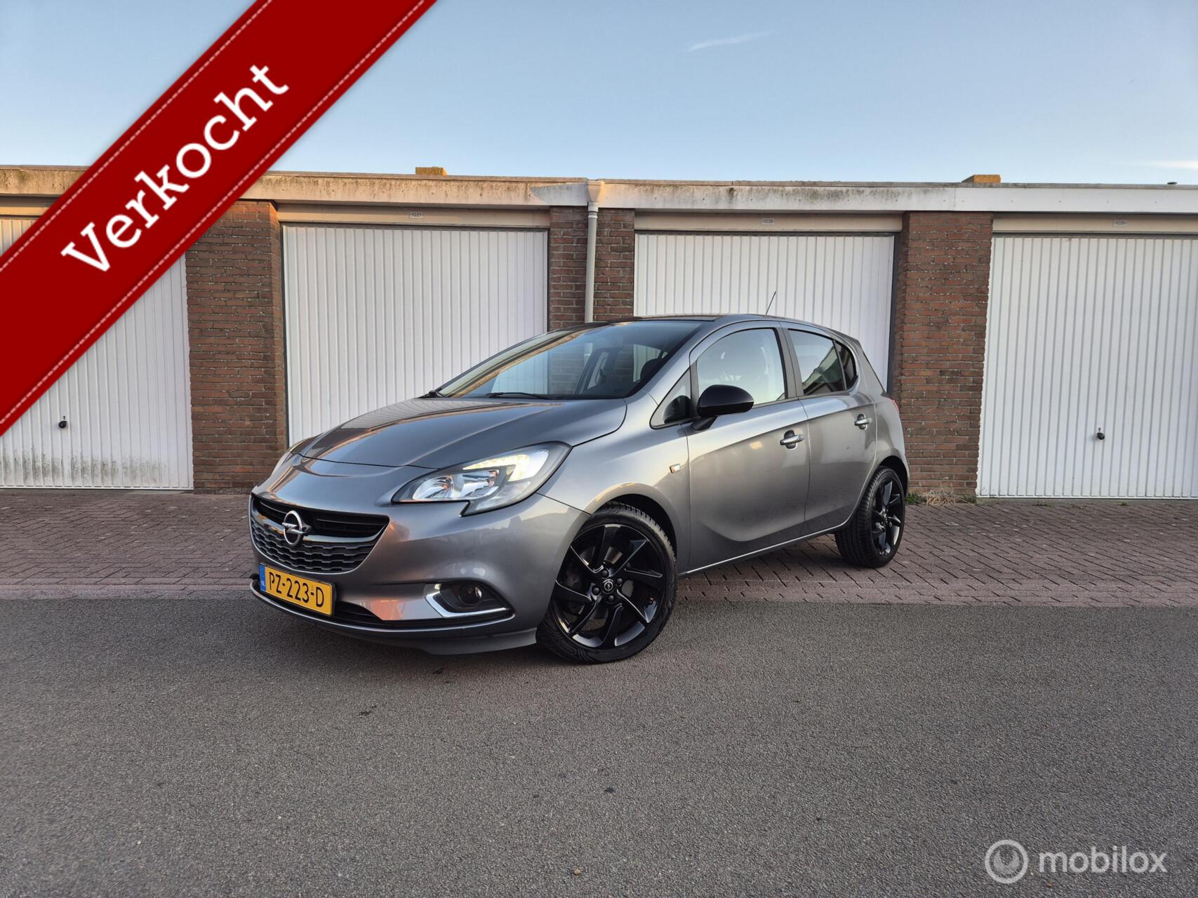 Opel Corsa 1.0 Turbo / Origineel NL / 5-Deurs / Cruisecontrol / Parkeersensoren achter / Apple carplay 2017 - voorkant