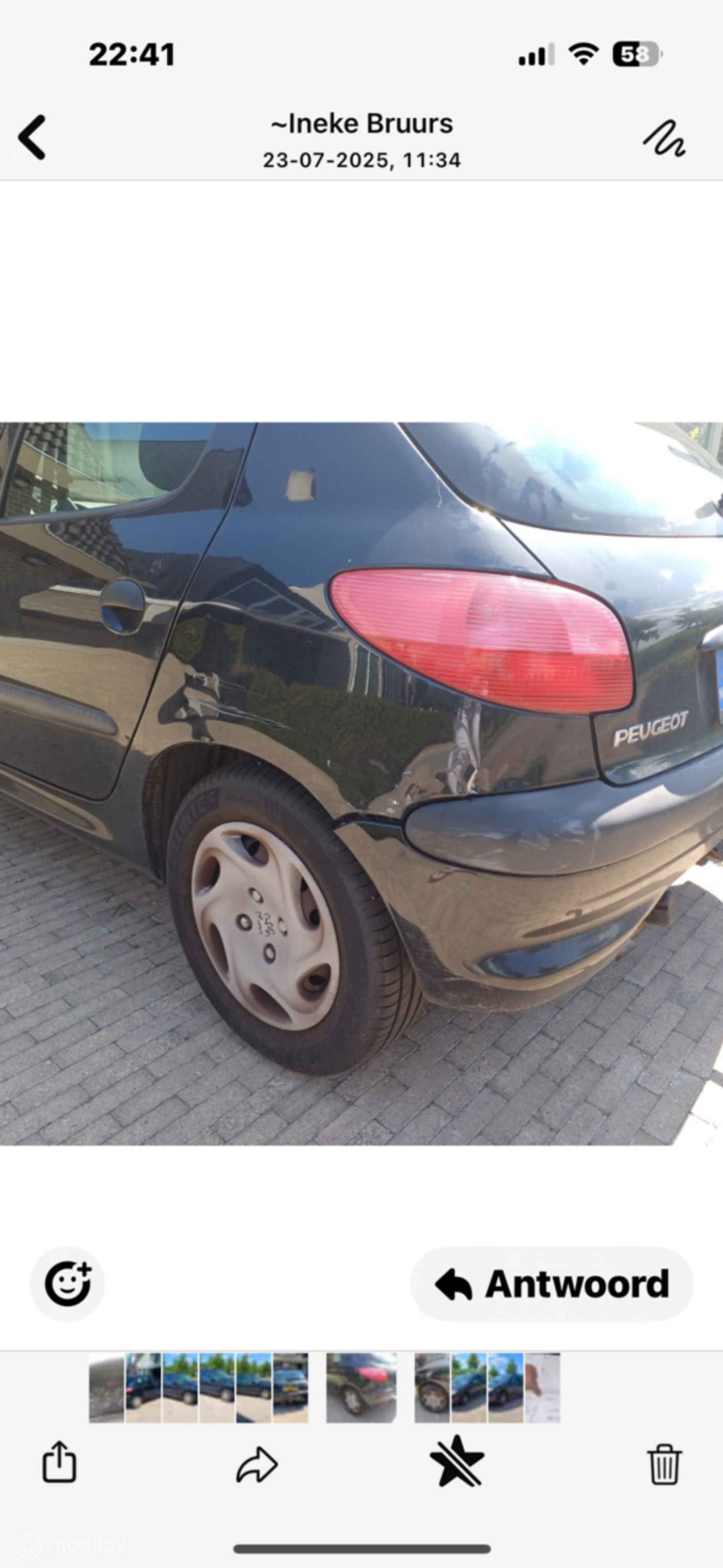 Foto van Peugeot 206