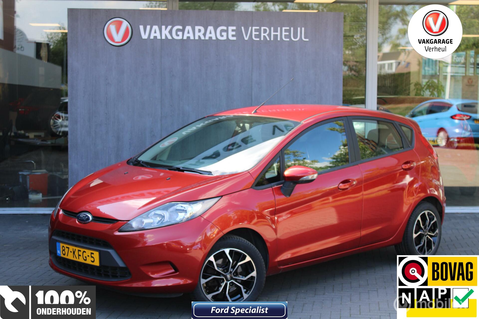 Ford Fiesta 1.25|Limited|5Drs|Airco|Boekjes|Nap 2009 - voorkant