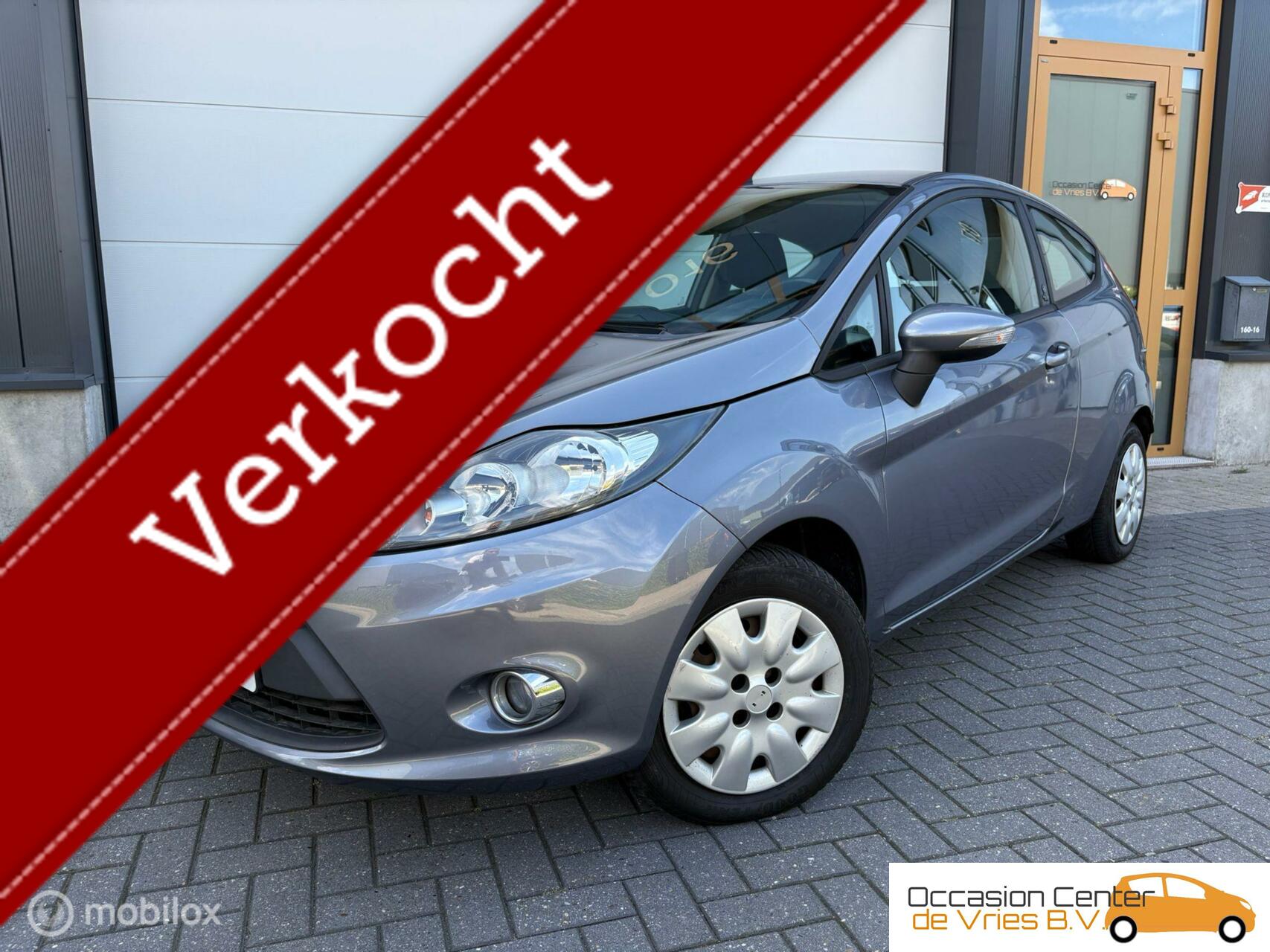 Ford Fiesta 1.25 Airco Elektr Pakket Stoelverwarmd Bluetooth 2012 - voorkant