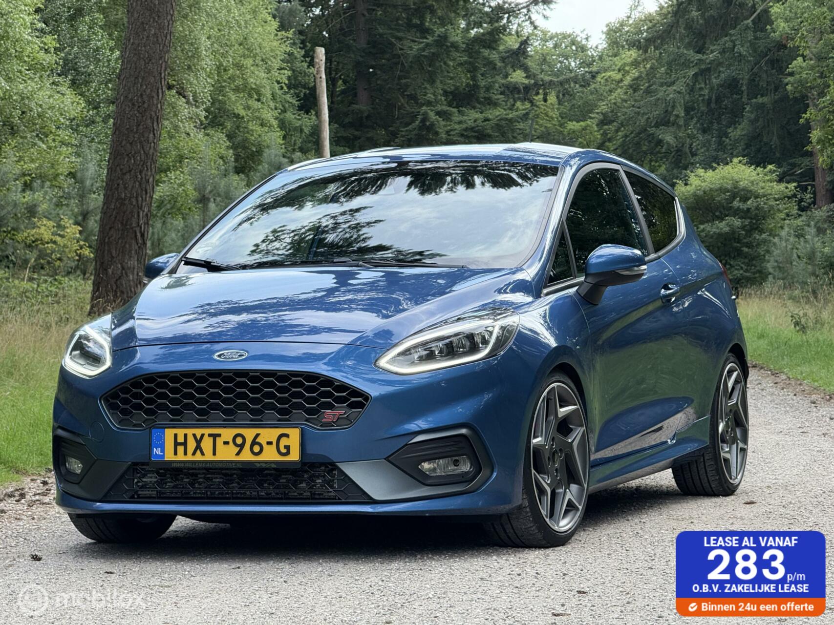 Ford Fiesta 1.5 EcoBoost ST-3 Milltek - B&O - 18inch - 2018 - voorkant