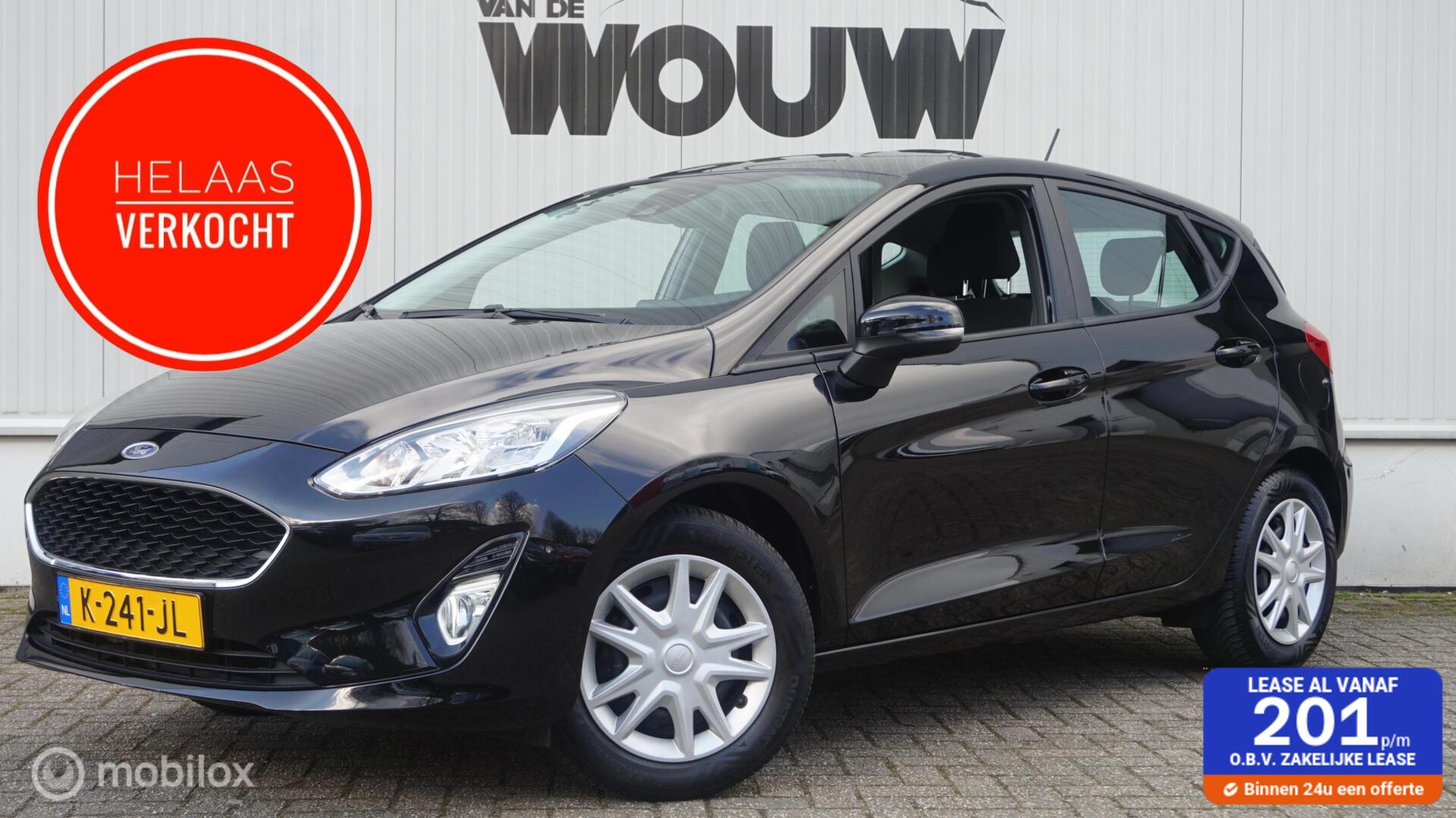 Ford Fiesta 1.0 EcoBoost Navigatie | Cruise Control | Airconditioning | All-Weather banden 2021 - voorkant