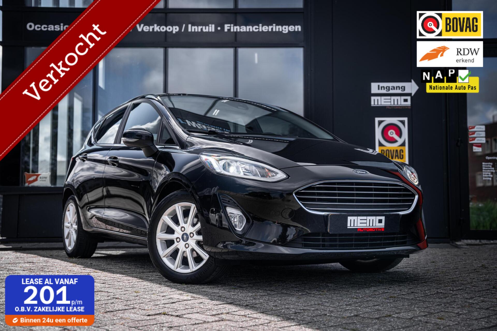 Ford Fiesta 1.0 EcoBoost Titanium*AUTOMAAT*NAVI*CARPLAY*LED* 2020 - voorkant