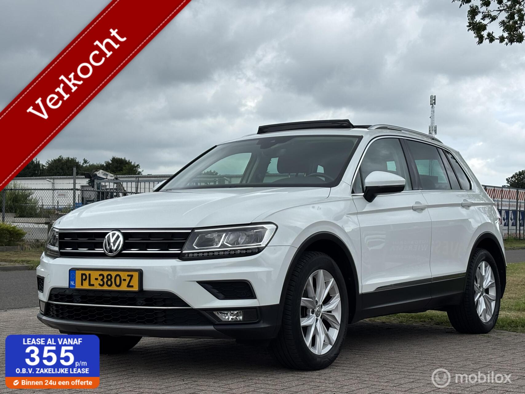 Volkswagen Tiguan 1.4 TSI ACT Highline Automaat trekhaak acc 2017 - voorkant