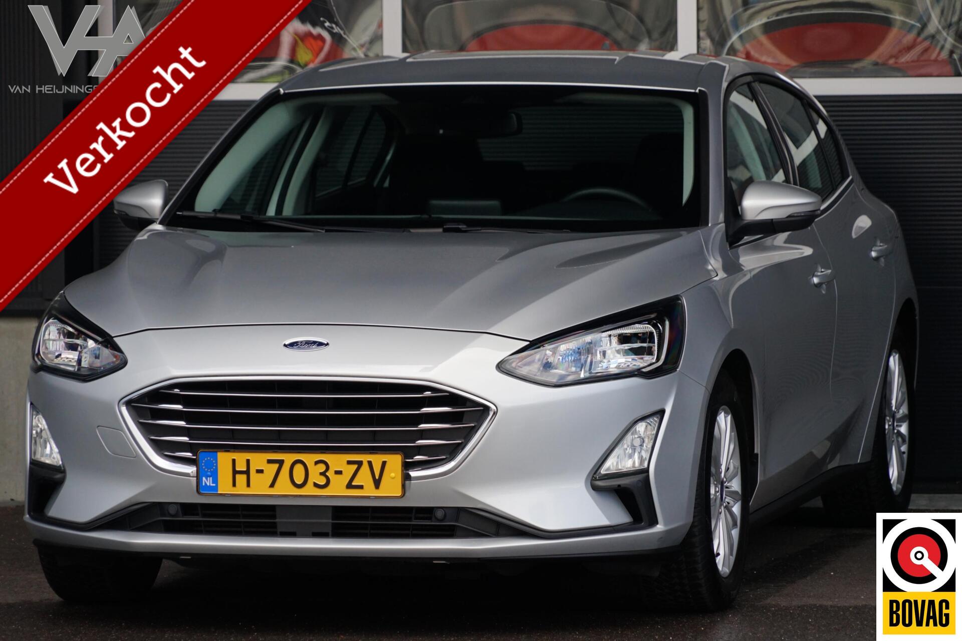 Ford Focus 1.0 EcoBoost Titanium Business, CarPlay, keyless 2020 - voorkant