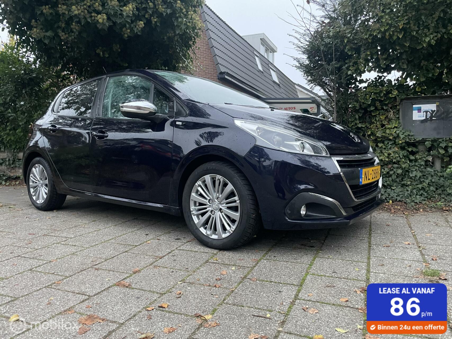 Peugeot 208 1.2 PureTech Blue Lease Premium 2016 - voorkant