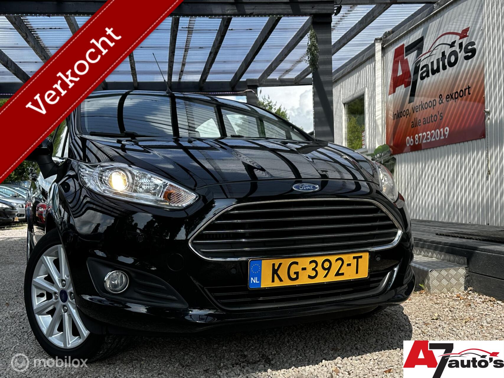 Ford Fiesta 1.0 EcoBoost ST Line Nieuwe APK  Airco 2016 - voorkant