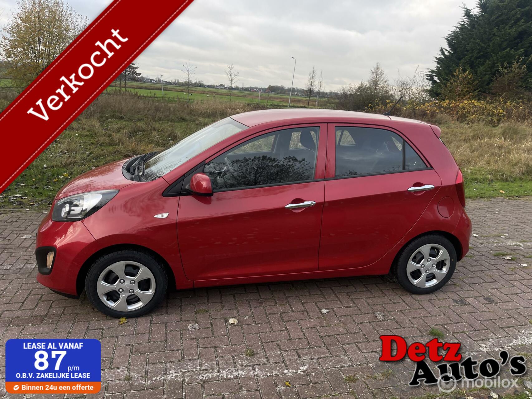 Kia Picanto 1.0 CVVT met airco,5 deurs,1e eigenaar KOOPJE!! 2015 - voorkant