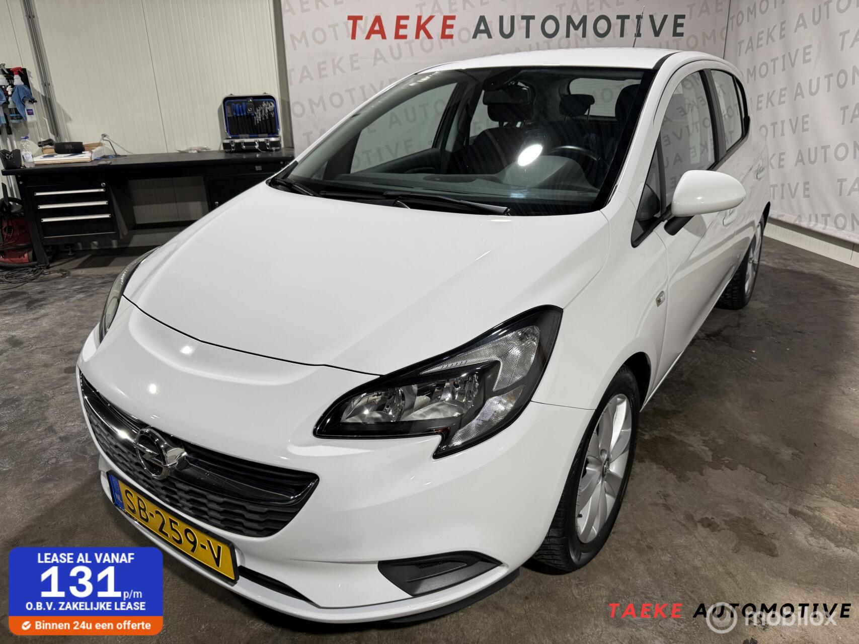 Opel Corsa 1.4 Edition Semi automaat/Airco/Cruise/Navi/Nap 2018 - voorkant