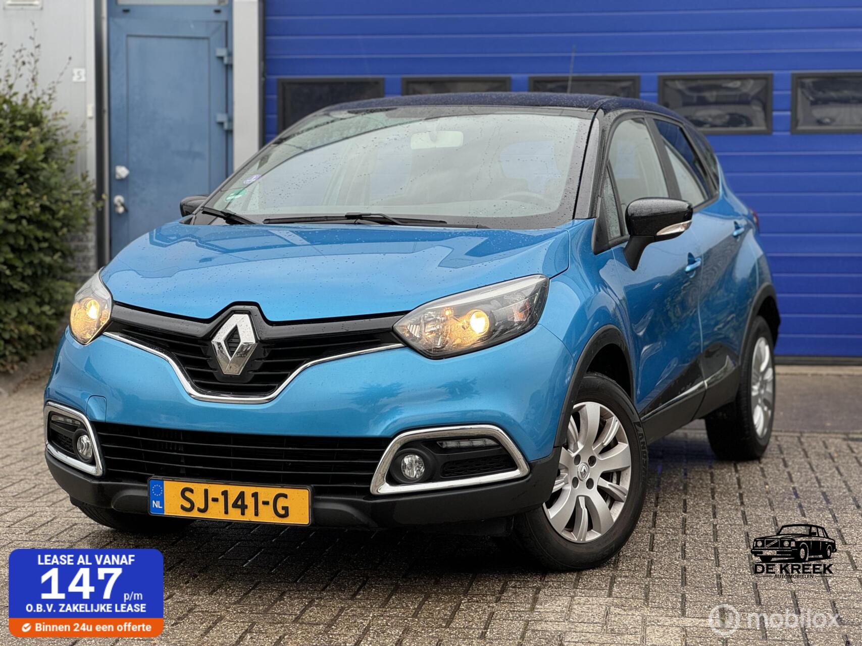 Renault Captur 0.9 TCe Limited Nwe APK/Trekhaak/Airco/Navi 2017 - voorkant