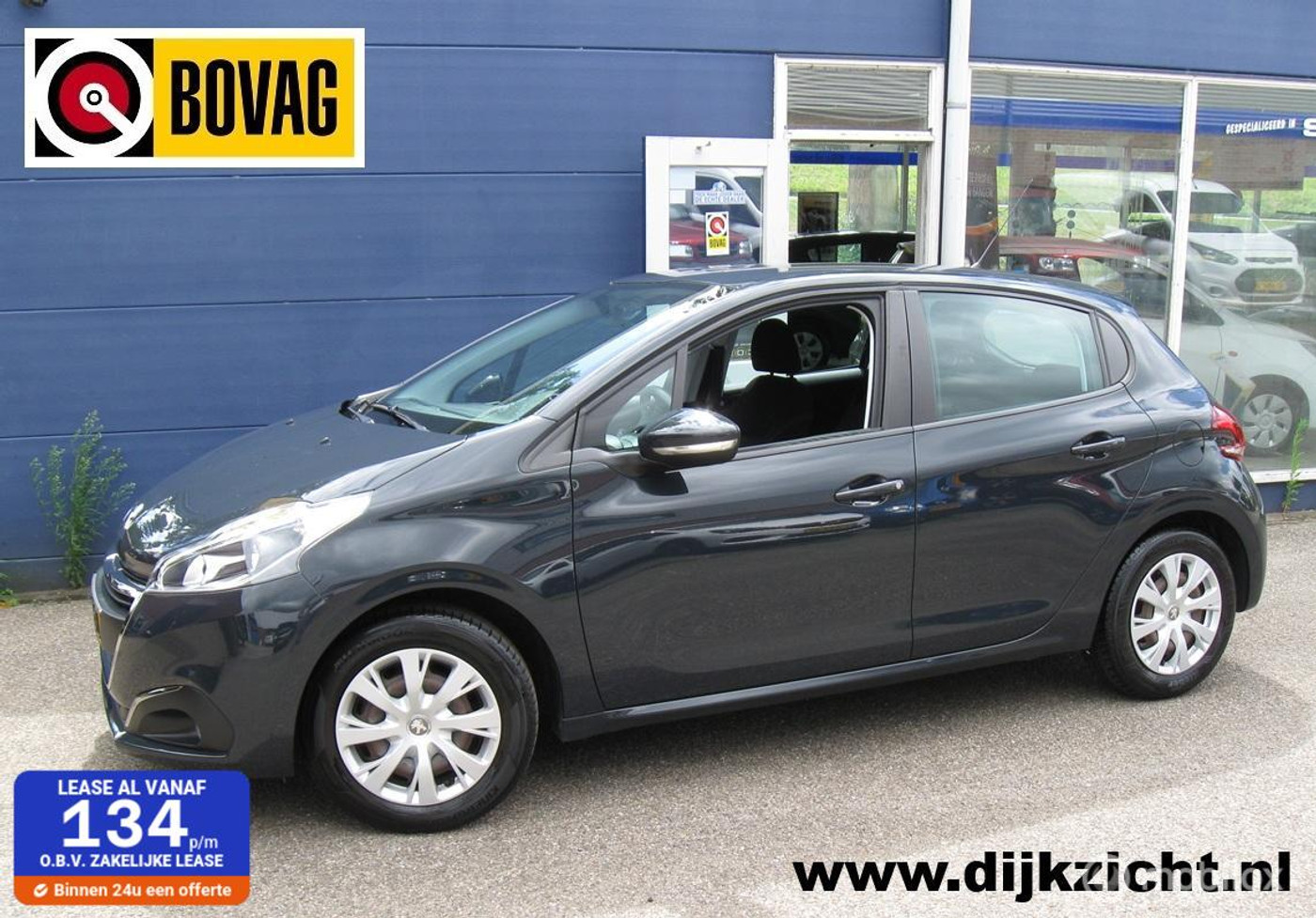 Peugeot 208 1.2 PureTech Active Airco Stoelverwarming Bluetooth 2017 - voorkant