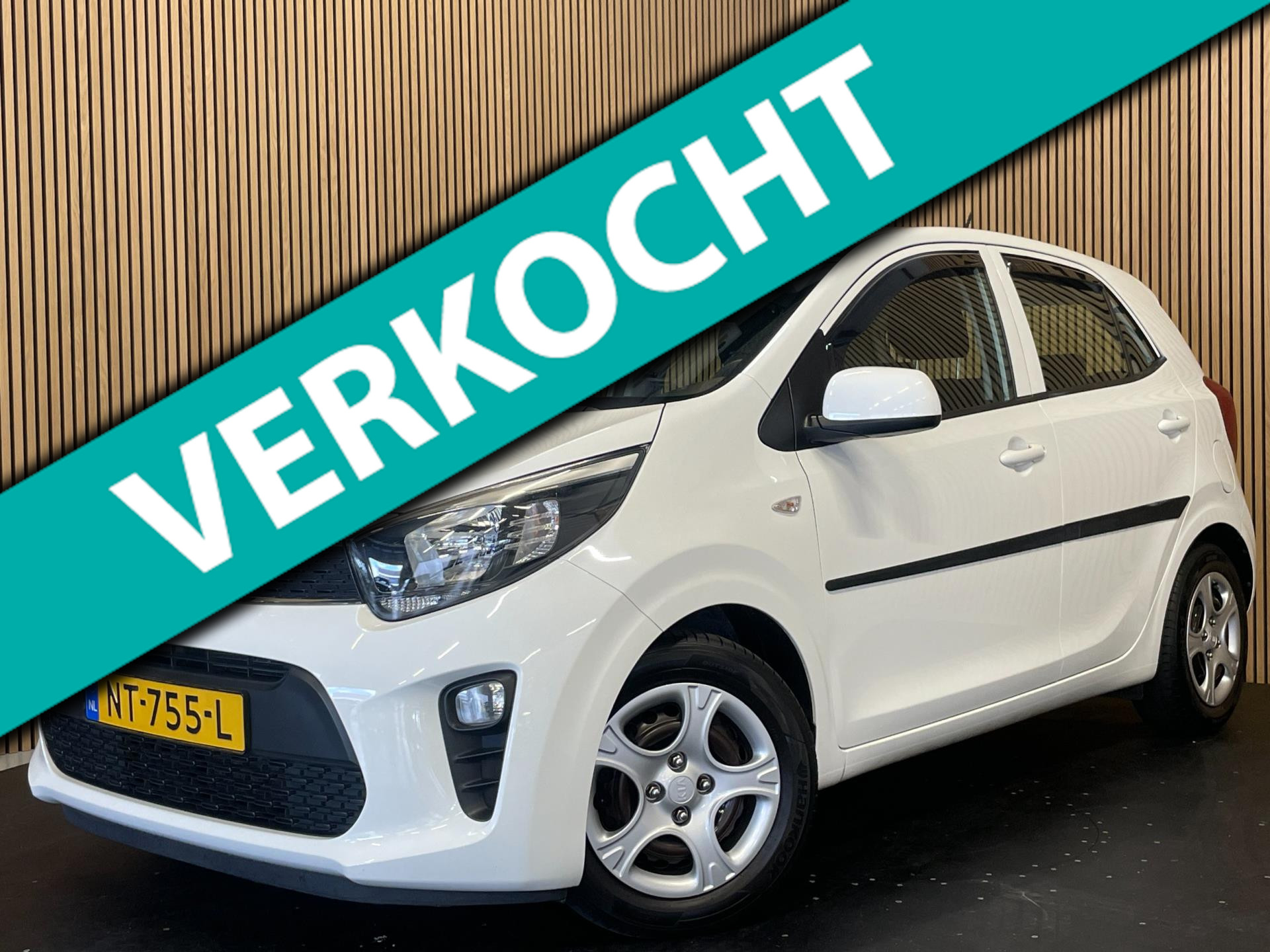 Kia Picanto 1.0 CVVT ComfortLine |5-DEURS|AIRCO|CRUISE CONTROL|NL-AUTO|NAP|DEALER ONDERHOUDEN| 2017 - voorkant