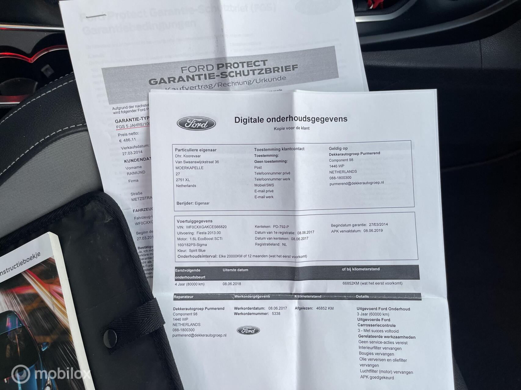Foto van Ford Fiesta