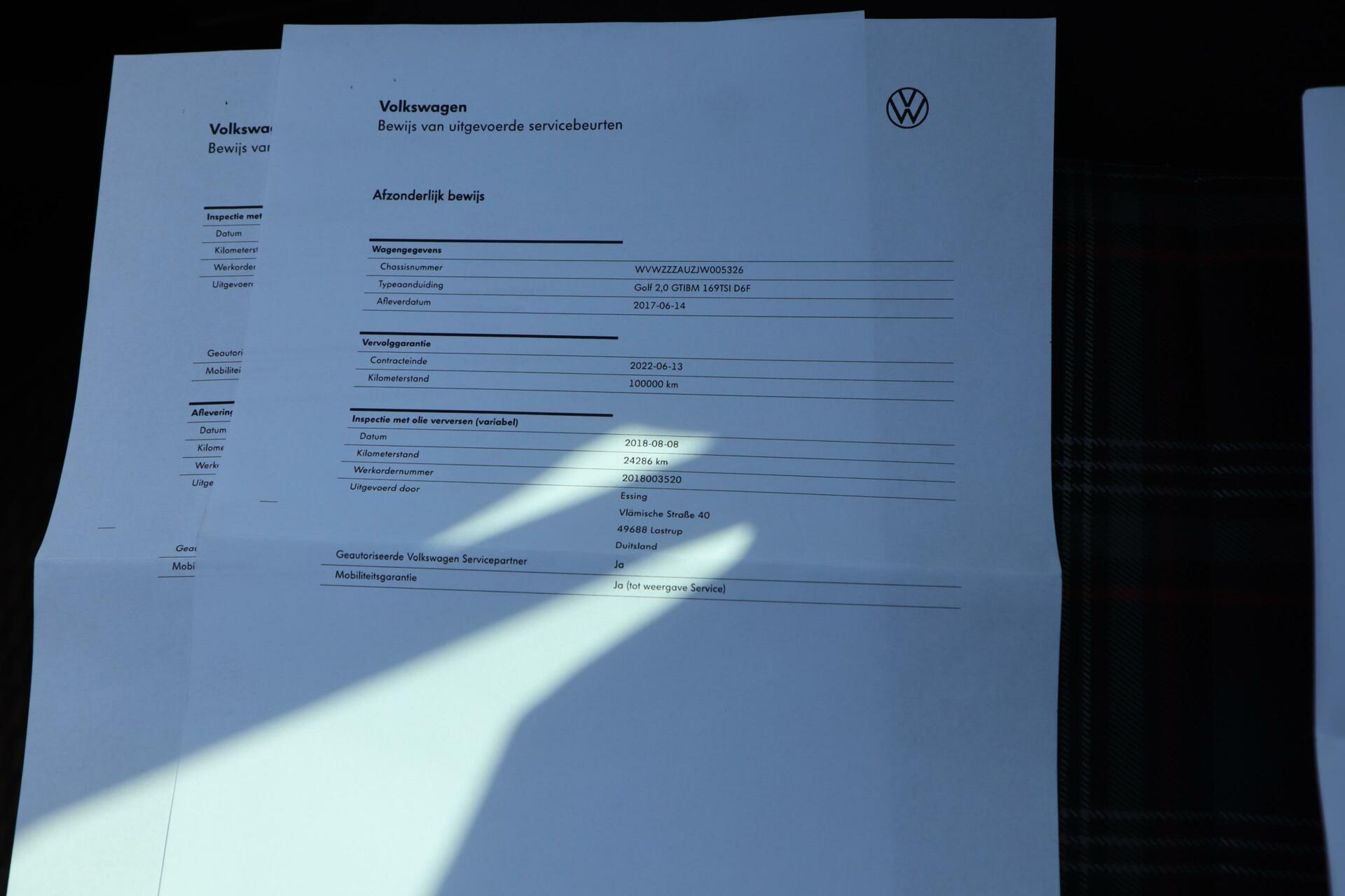 Foto van Volkswagen Golf 7.5