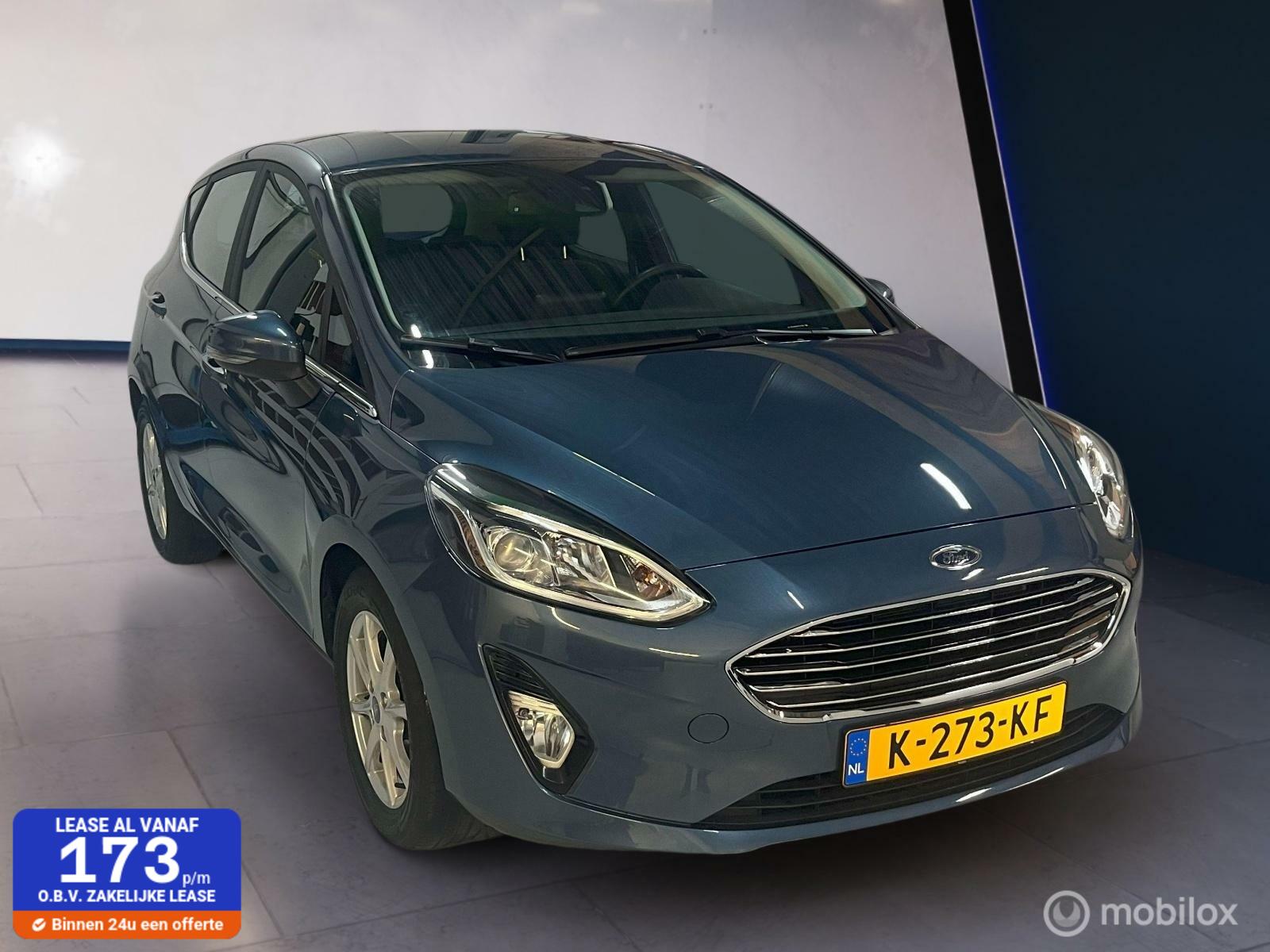 Ford Fiesta 1.0 EcoBoost Titanium✓parksen✓Applecar✓Navi✓crui 2020 - voorkant