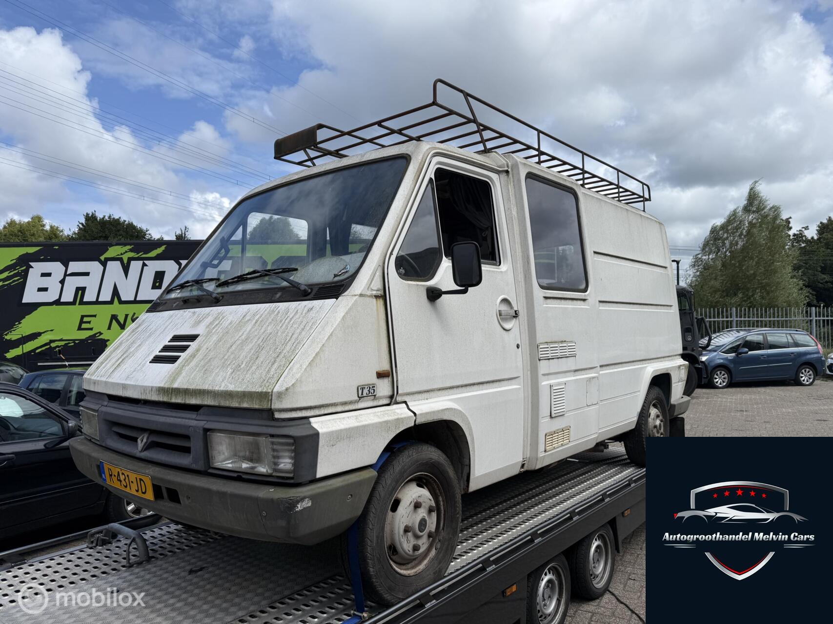 Renault Renault Master T 35 BENZINE EXPORT EXPORT Camperkenteken 1994 - voorkant