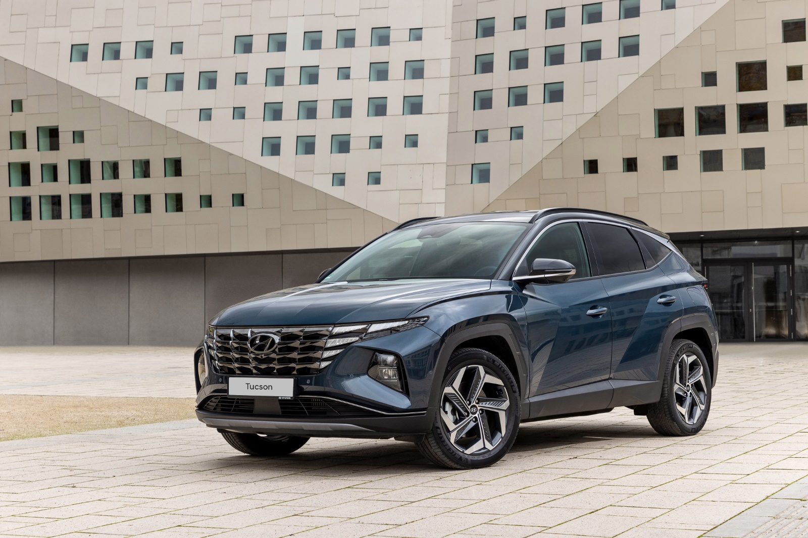 Hyundai Tucson 1.6 T-GDI MHEV C Sm 2021 - voorkant