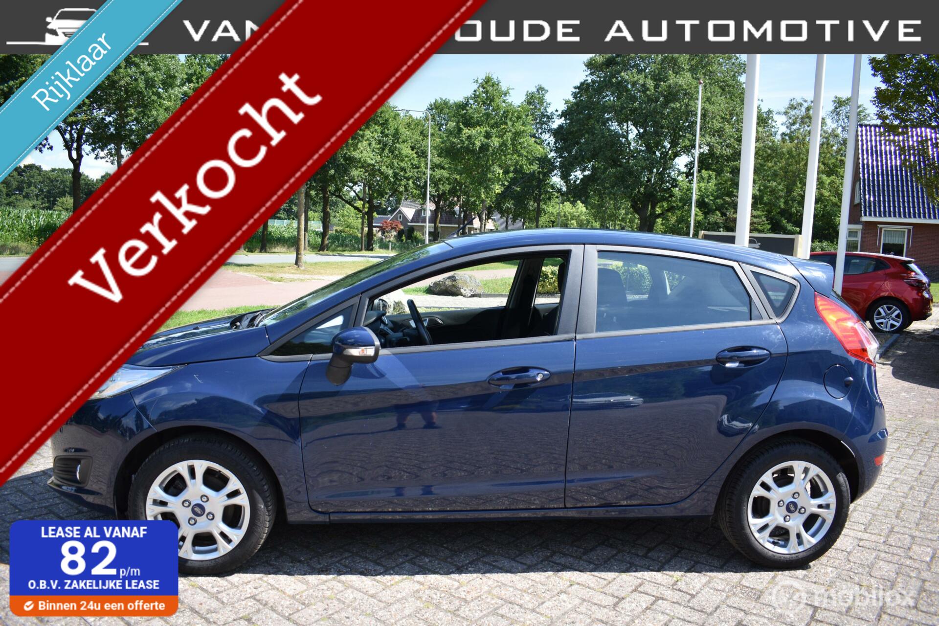 Ford Fiesta 1.0 Style Ultimate 5DRS 2017|Airco|Cruise|Camera 2017 - voorkant