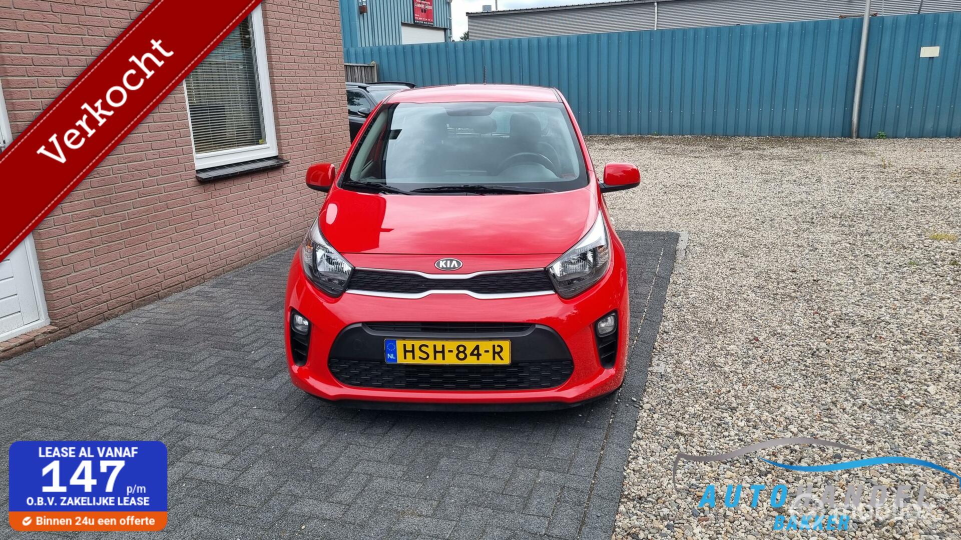 Kia Picanto 1.0 MPi ComfortPlusLine airco , stuurverwarming , stoelverwarming , isofix, 2019 - voorkant