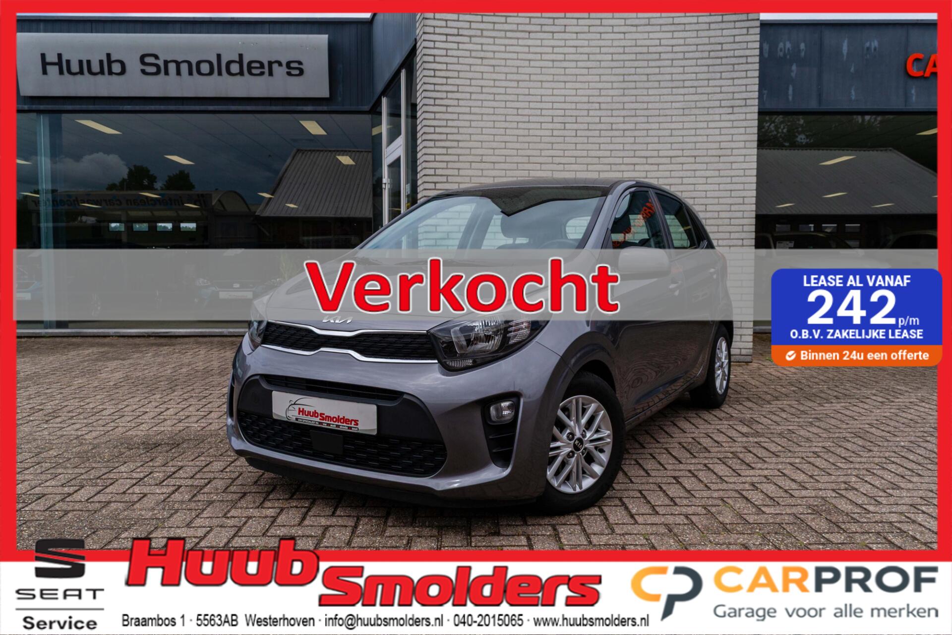 Kia Picanto 1.0 DPi DynamicLine Automaat 2021 - voorkant