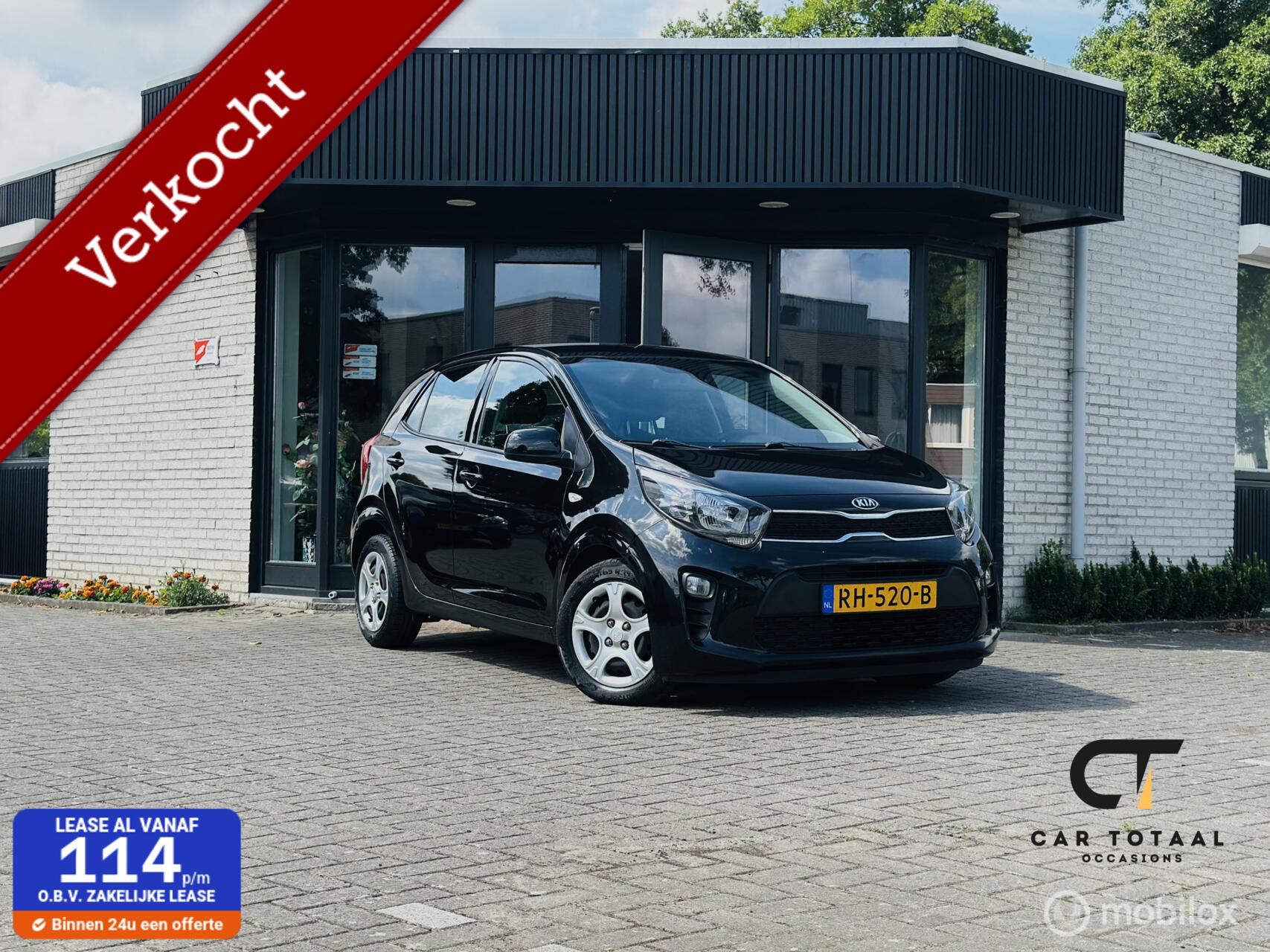 Kia Picanto 1.0 CVVT ComfortPlusLine Navigator|CARPLAY|CAM|APK 2018 - voorkant