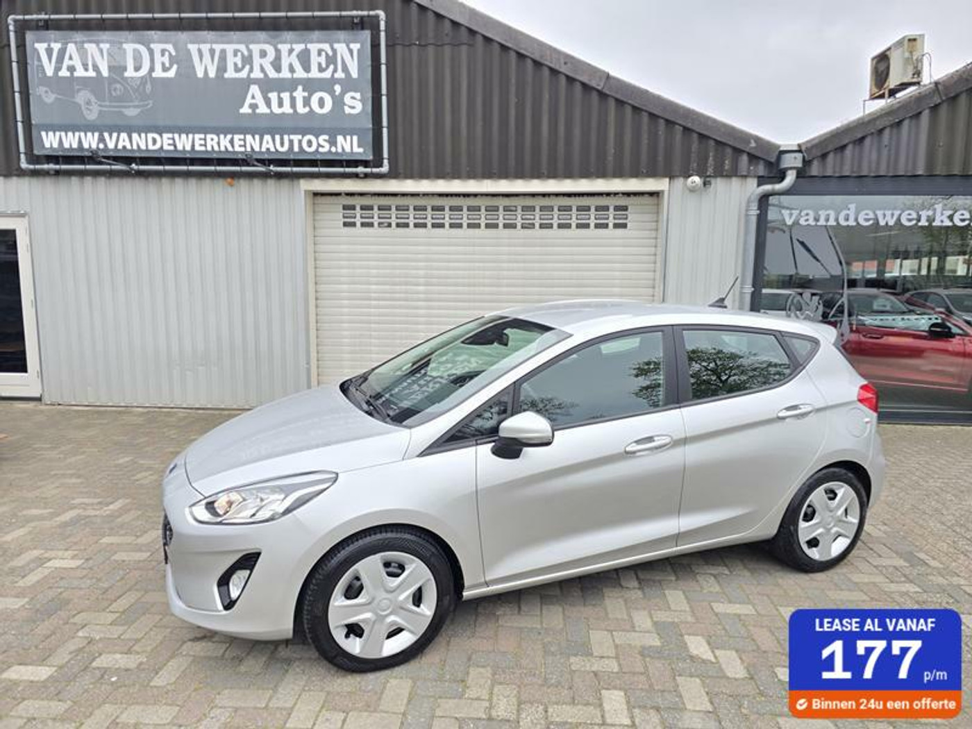 Ford Fiesta 1.0 EcoBoost 5drs Connected Airco|Cruise|Navi|LED|Pdc|Nap!! 2020 - voorkant
