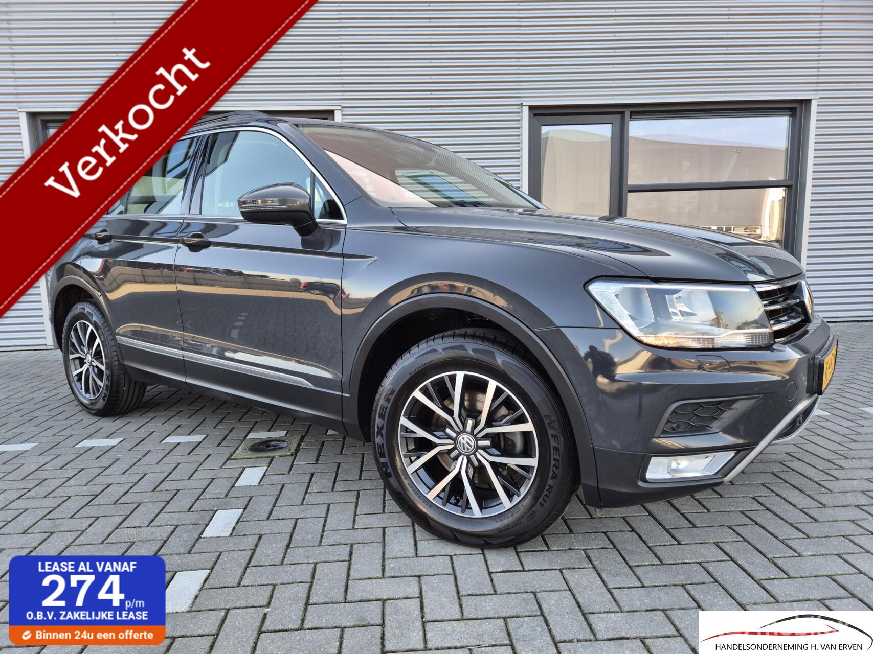 Volkswagen Tiguan 1.4 TSI 4Motion Highline 2017 - voorkant