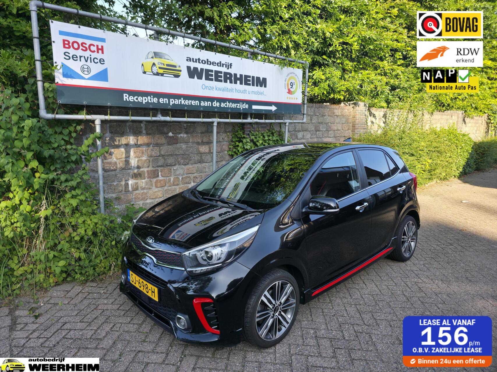 Kia Picanto 1.0 T-GDI X-Line, zeer luxe 2018 - voorkant