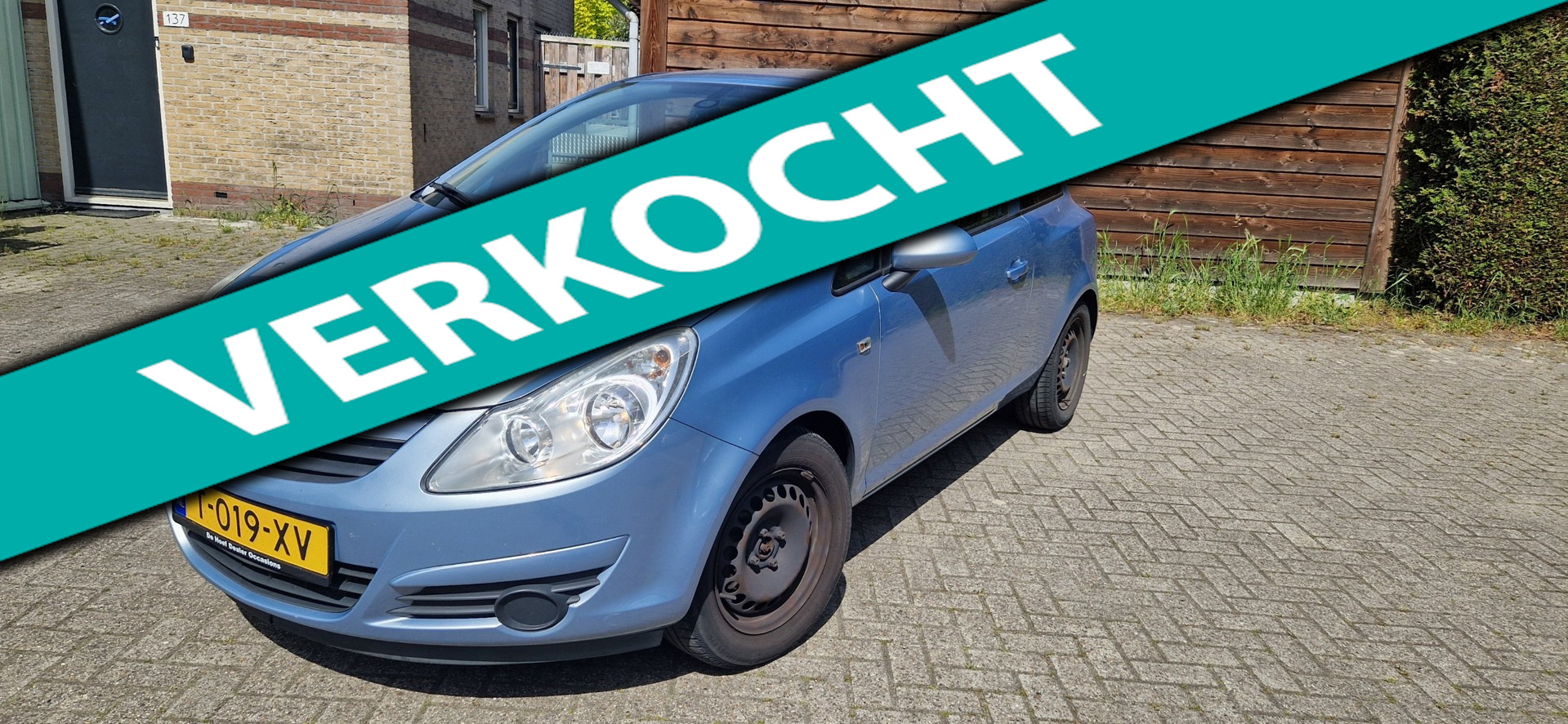 Opel Corsa 1.2-16V Enjoy 2008 - voorkant