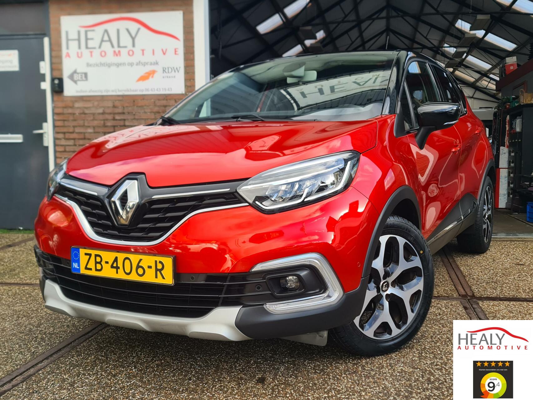 Renault Captur 0.9 TCe Intens|2019|77dkm|NL Auto|Cam|Carplay 2019 - voorkant