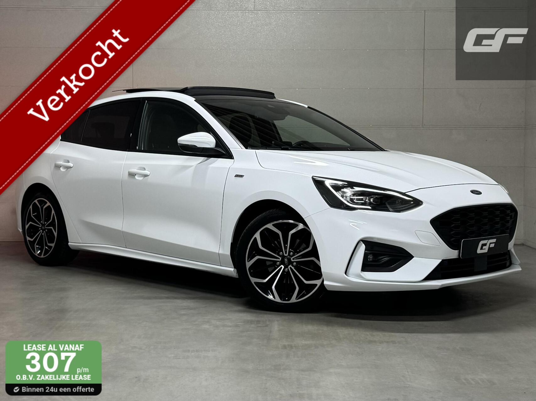 Ford Focus 1.5 EcoBoost ST Line Pano ACC CarPlay Winterpack 2020 - voorkant
