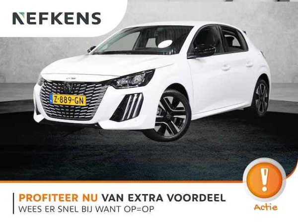 Peugeot 208 Hybrid e-DCS6 Allure 2024 - voorkant