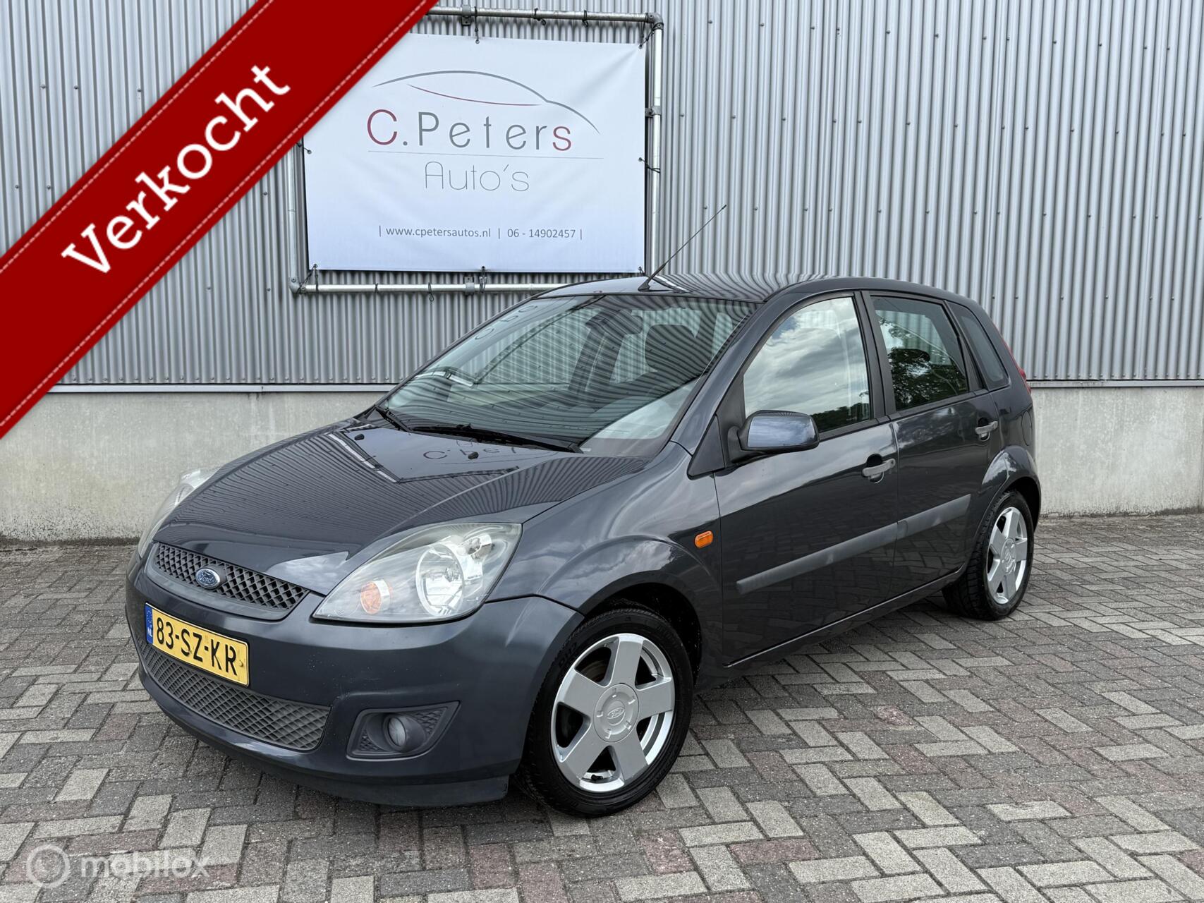 Ford Fiesta 1.3-8V Style 2006 VERKOCHT / Airco / 5deurs / LM Velgen / Nieuwe APK / NAP 2006 - voorkant
