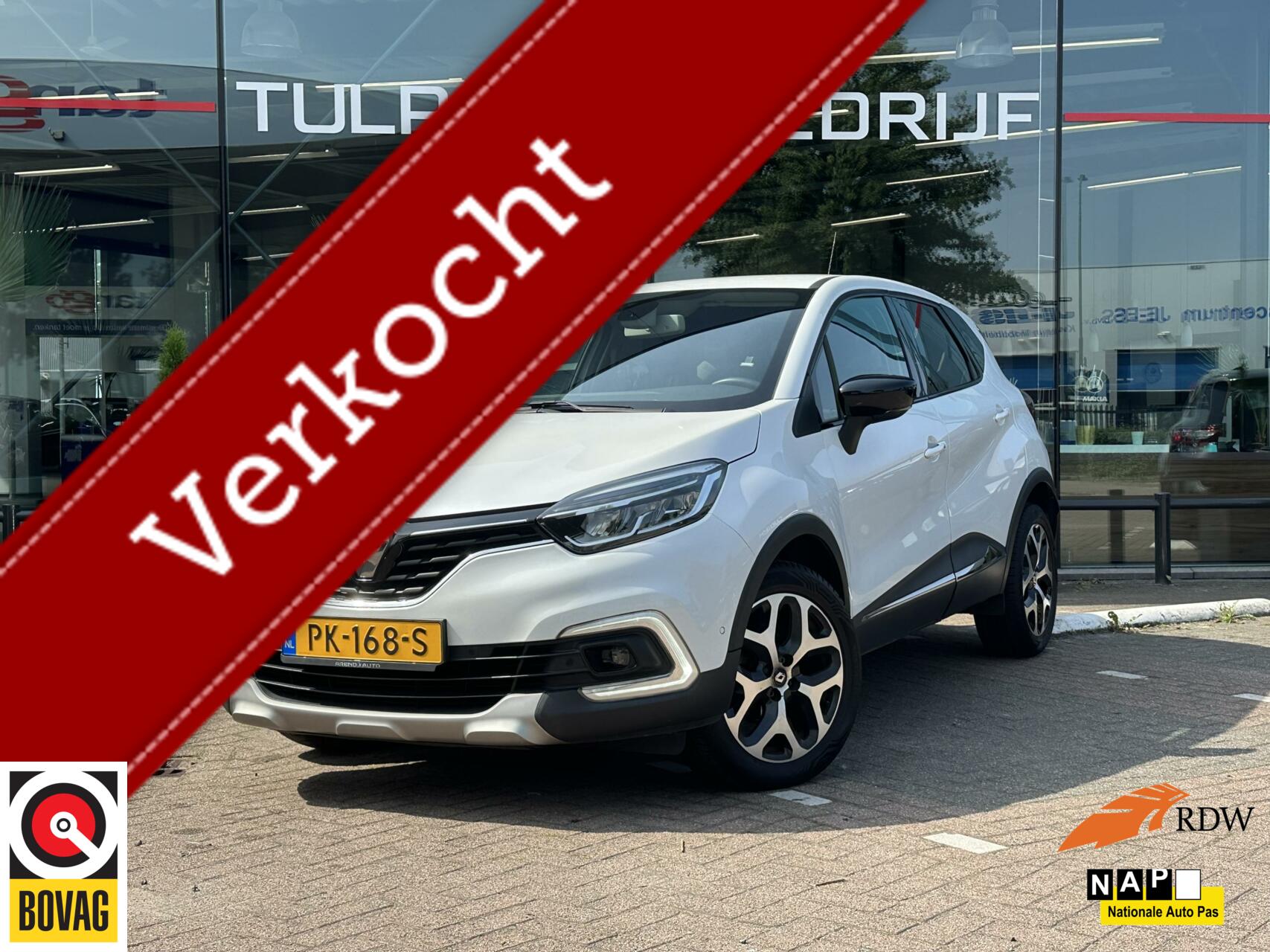 Renault Captur 0.9 TCe Intens Airco Clima Cruise Trekhaak NAP 2017 - voorkant