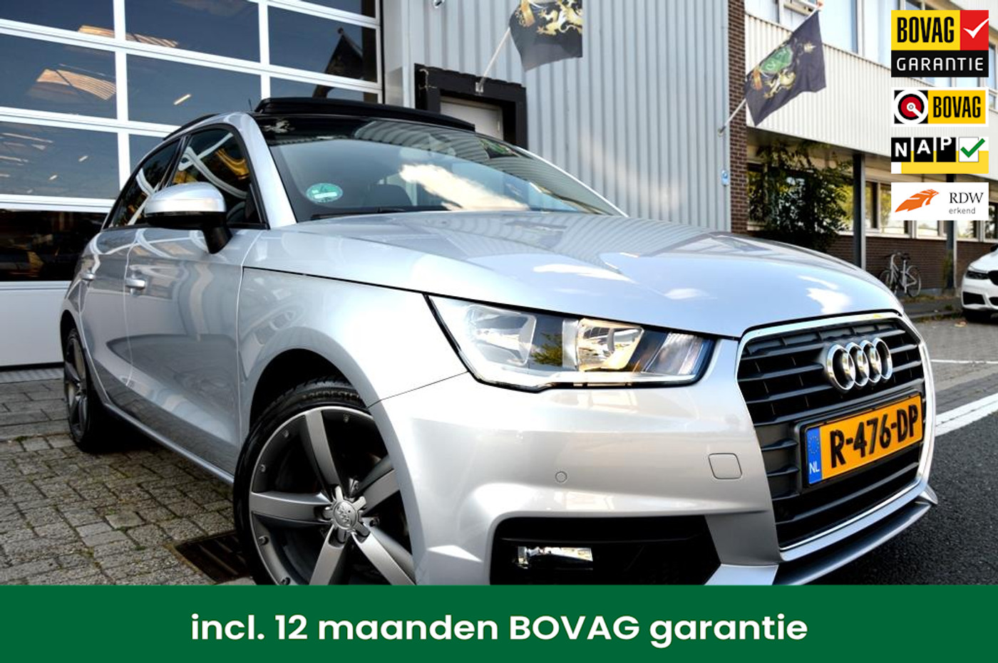 Audi A1 Sportback 1.0 TFSI Design S-tronic PDC/NAVI/LMV/PANO 2017 - voorkant