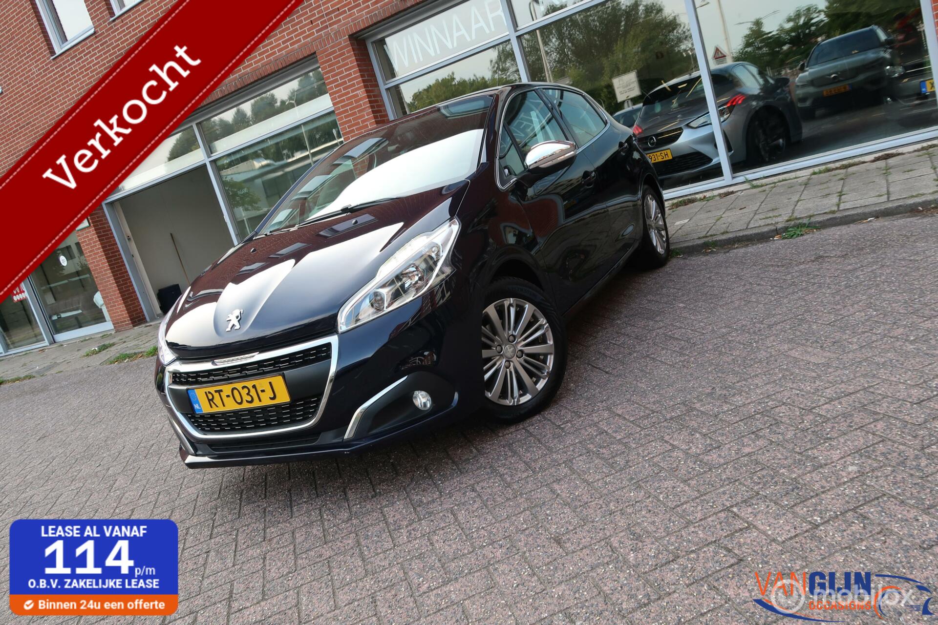 Peugeot 208 1.2 PureTech Allure Carplay Navi Airco 2018 - voorkant
