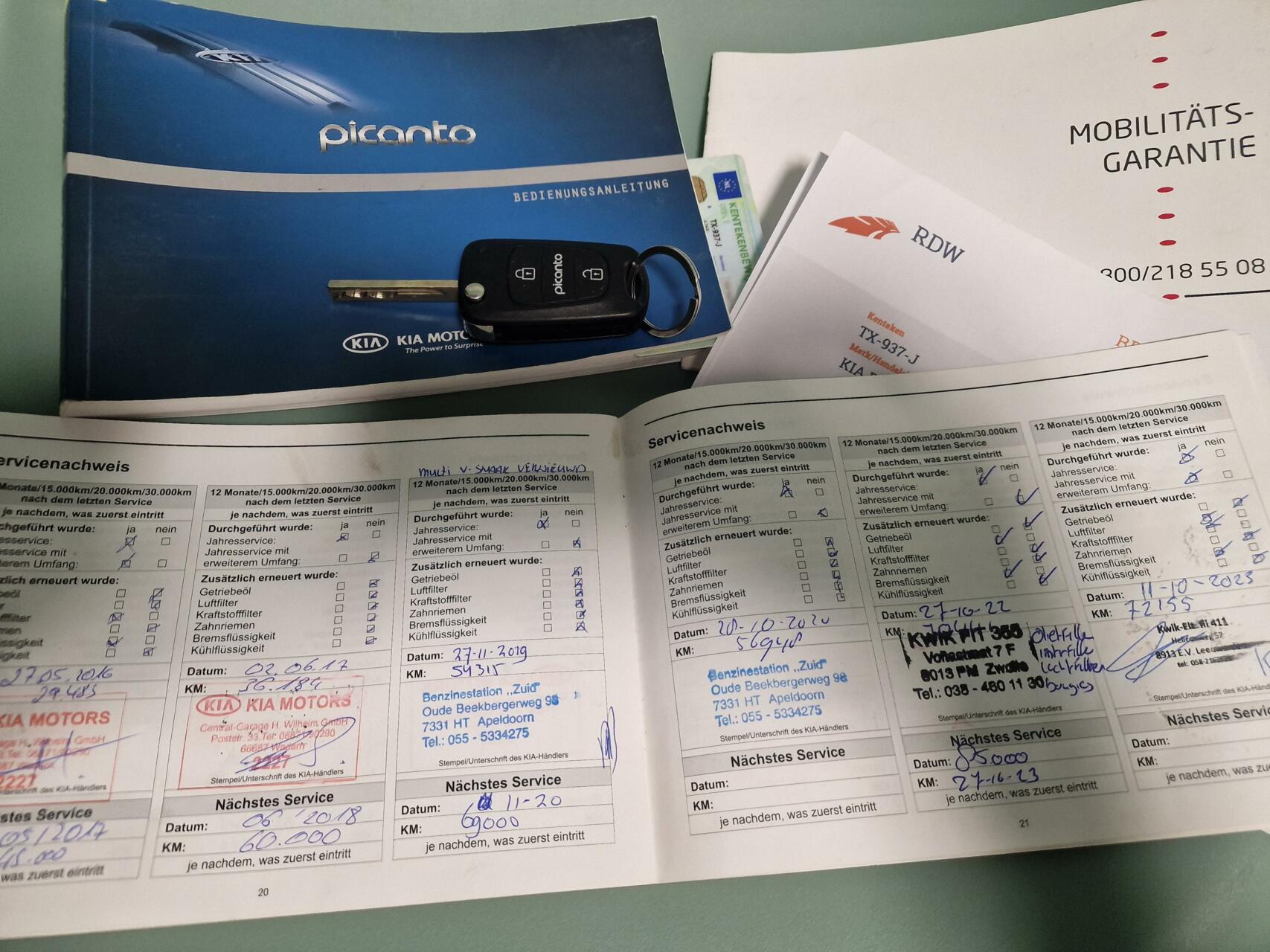 Foto van Kia Picanto